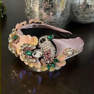 Birds Sequin and rhinestone Bohemian headband